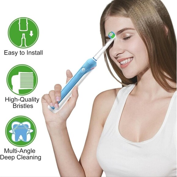 NEW 16 Individually wrapped Replacement Toothbrush heads For Oral-B. - Picture 3 of 6